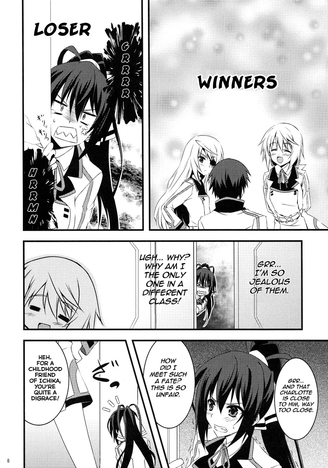 Infinite Stratos - Disparity Show (Doujinshi) Chapter 0 7